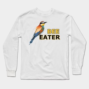 jz.birds Bee-Eater Bird Animal Design Illustration Long Sleeve T-Shirt